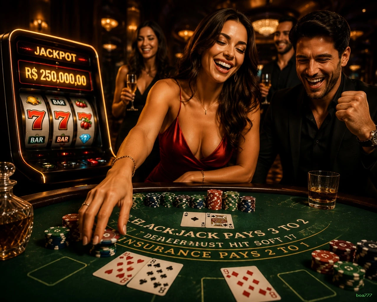 Maria Santos acumulou R$ 850K no Blackjack